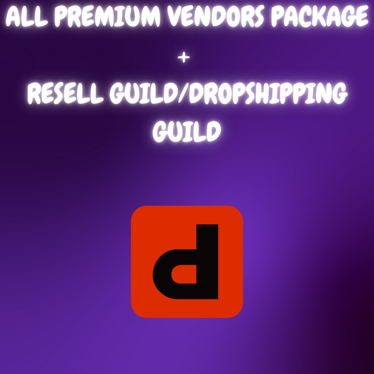 Ultimate Vendor/Resell guild  Bundle